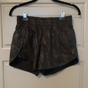 Athleta Camo Running Shorts